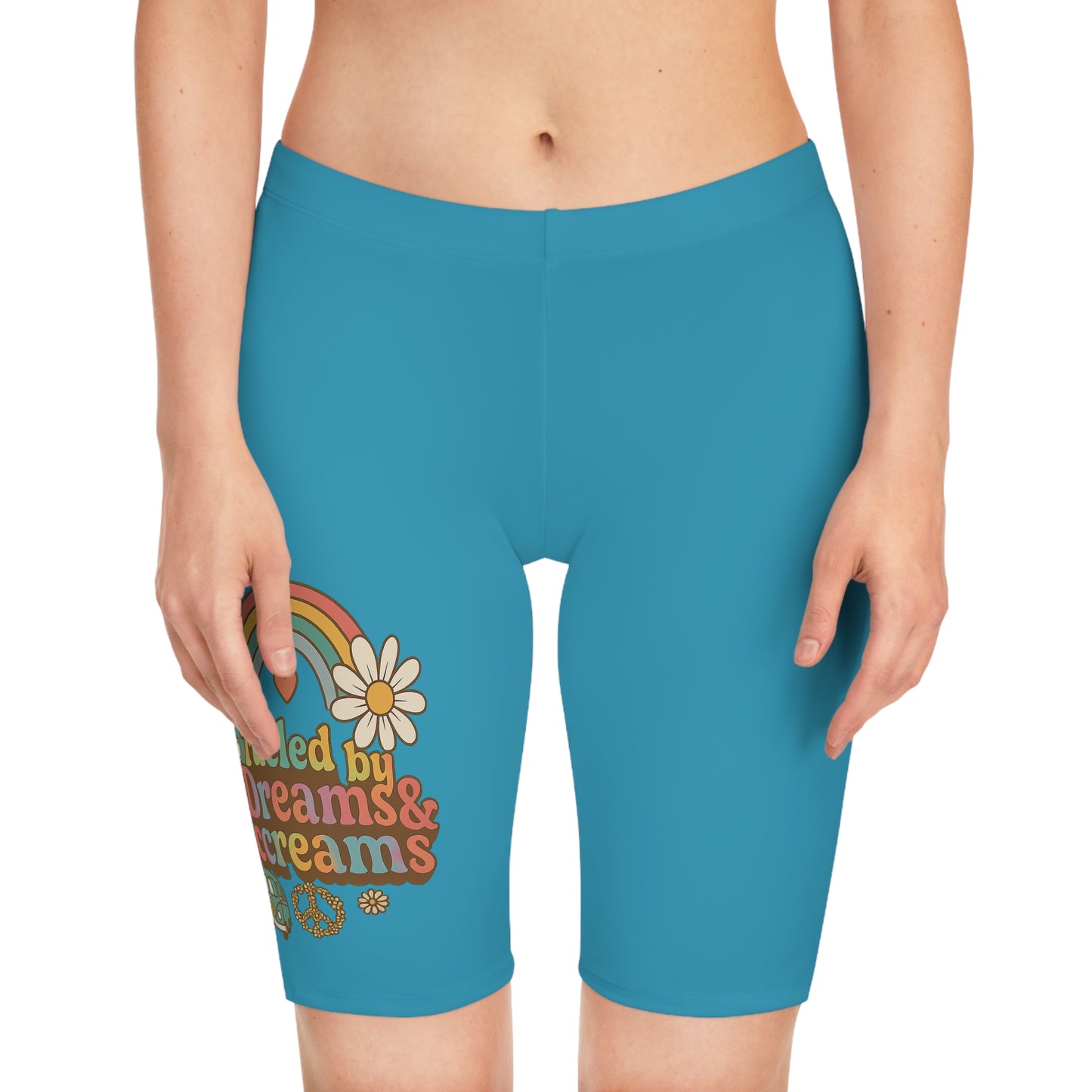 Women's Bike Shorts - Fueled by Dreams & Screams™