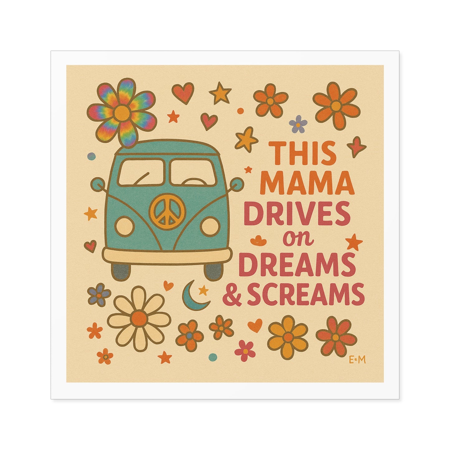 Dreamy Mama Sticker