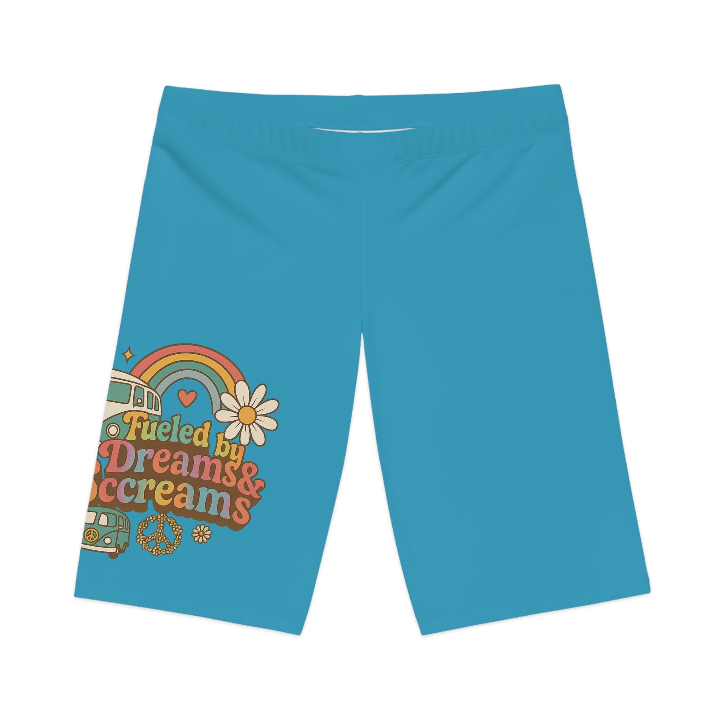 Women's Bike Shorts - Fueled by Dreams & Screams™