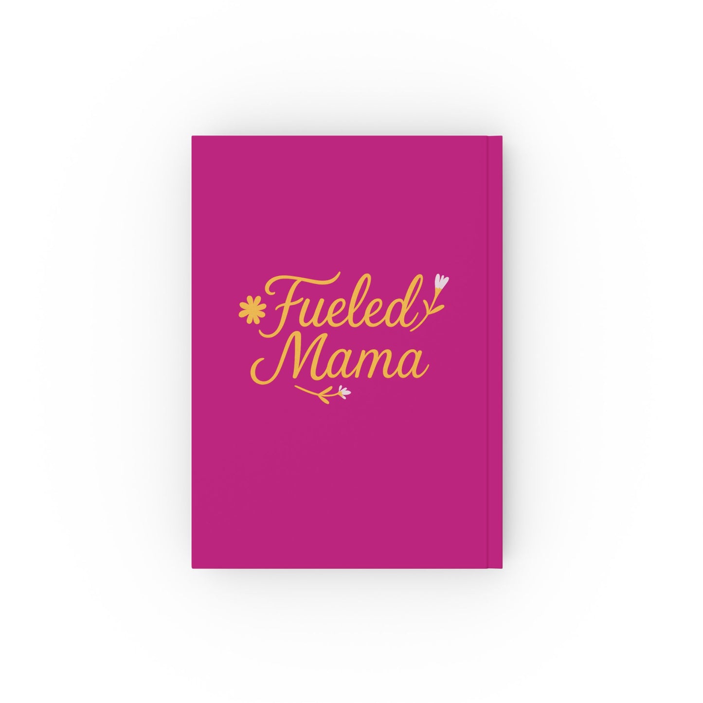 Colorful Retro Journal: Fueled by Dreams & Screams, Motivational Notebook, Cute Writing Gift, Journal for Moms, Boho Stationery