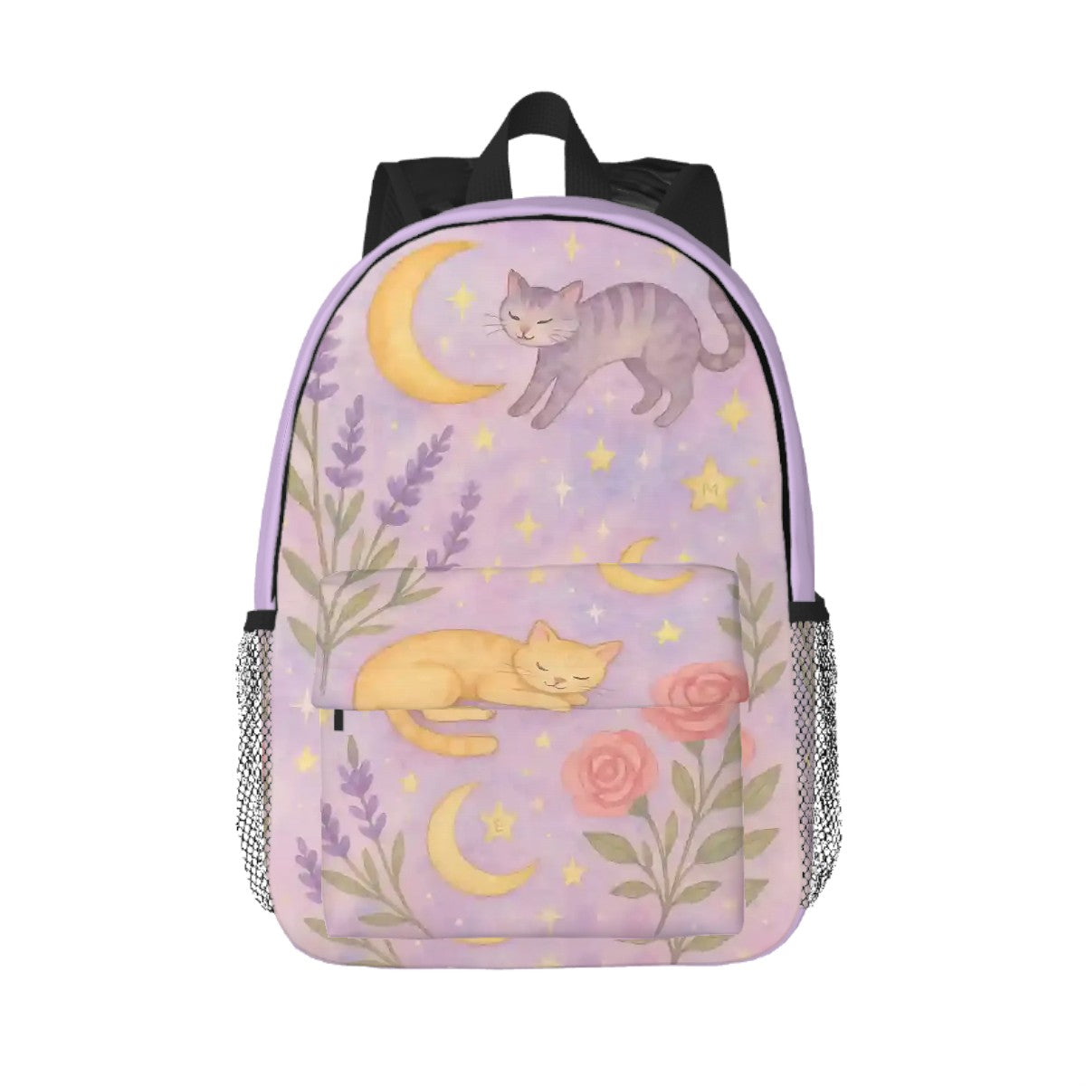Lavender Dreams Twill Cloth Backpack