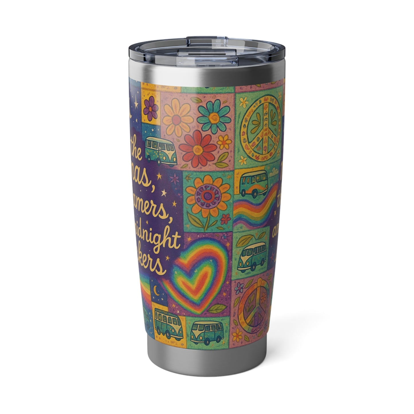 Tumbler Mamas, Dreamers, and Midnight Snackers 20oz