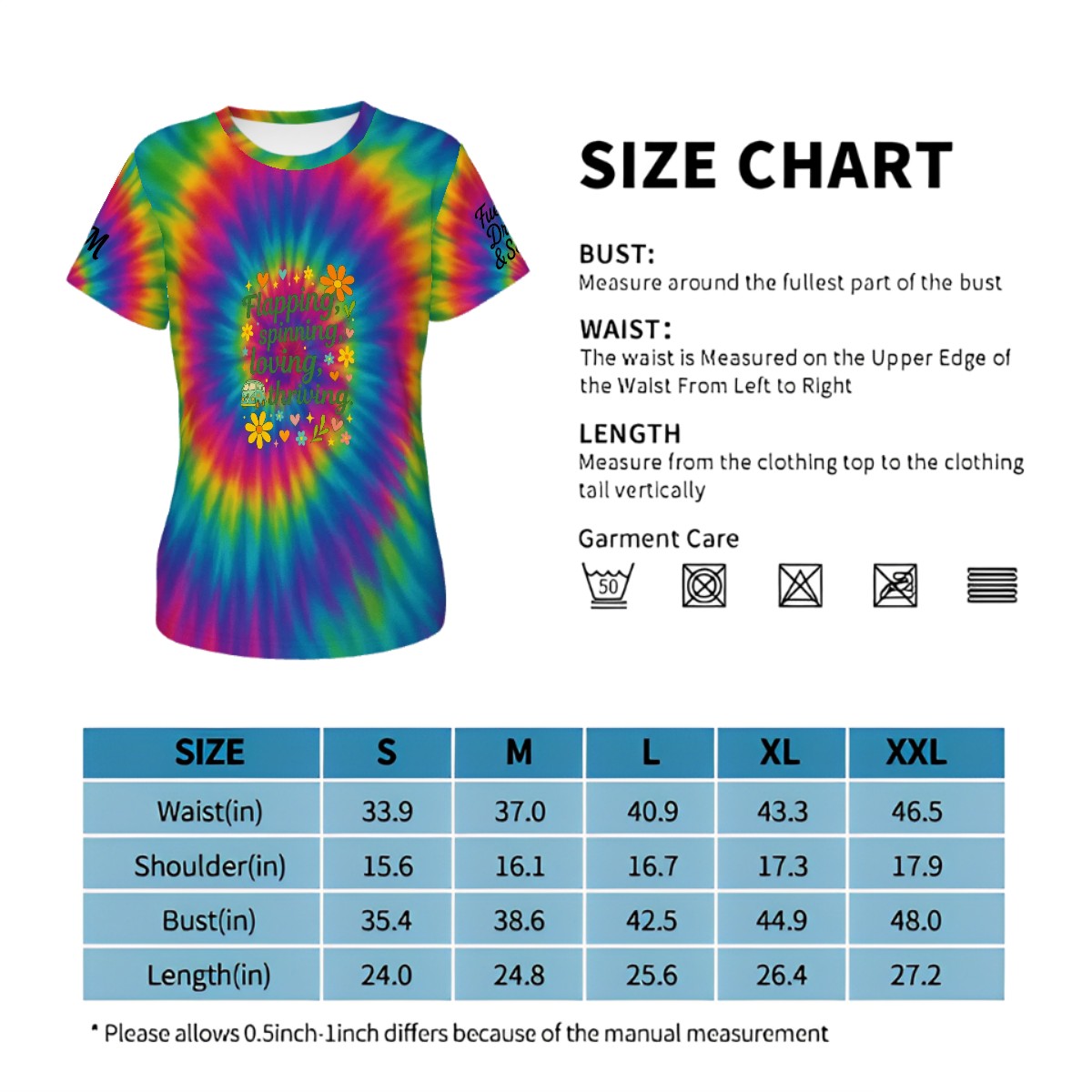 Fueled by Color & Chaos™ — and totally thriving Short-Sleeve T-Shirt