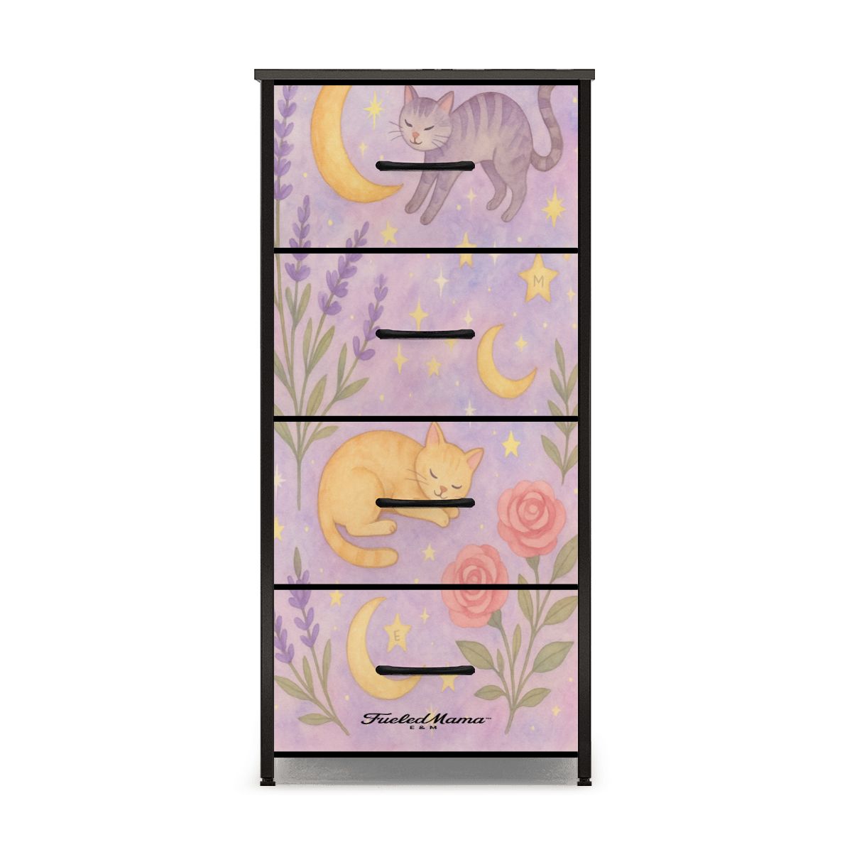 Lavender Moon Cats 4 drawer dresser (Copy)
