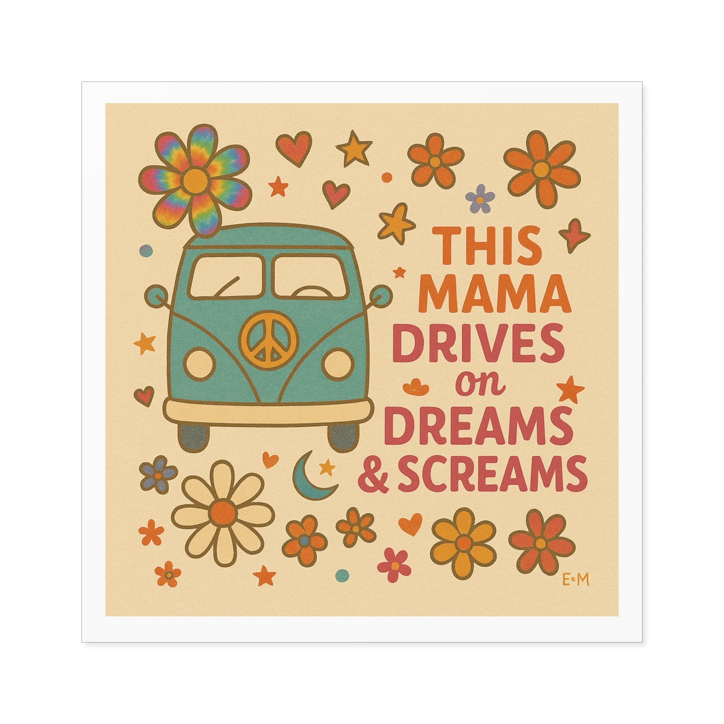 Dreamy Mama Sticker