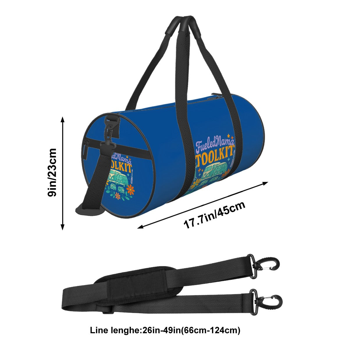 FueledMama™ TOOLKIT Duffel Bag – For Mamas Who Fix it All (Copy)