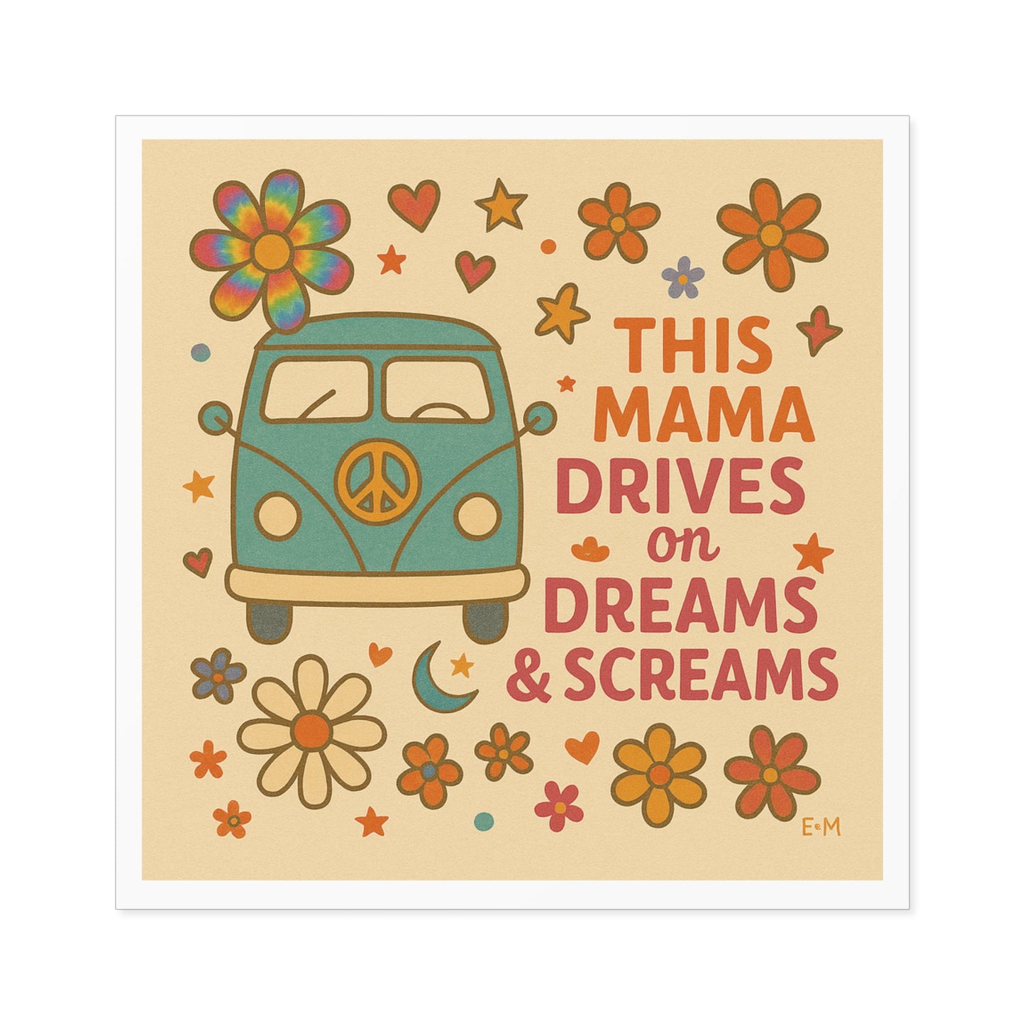 Dreamy Mama Sticker