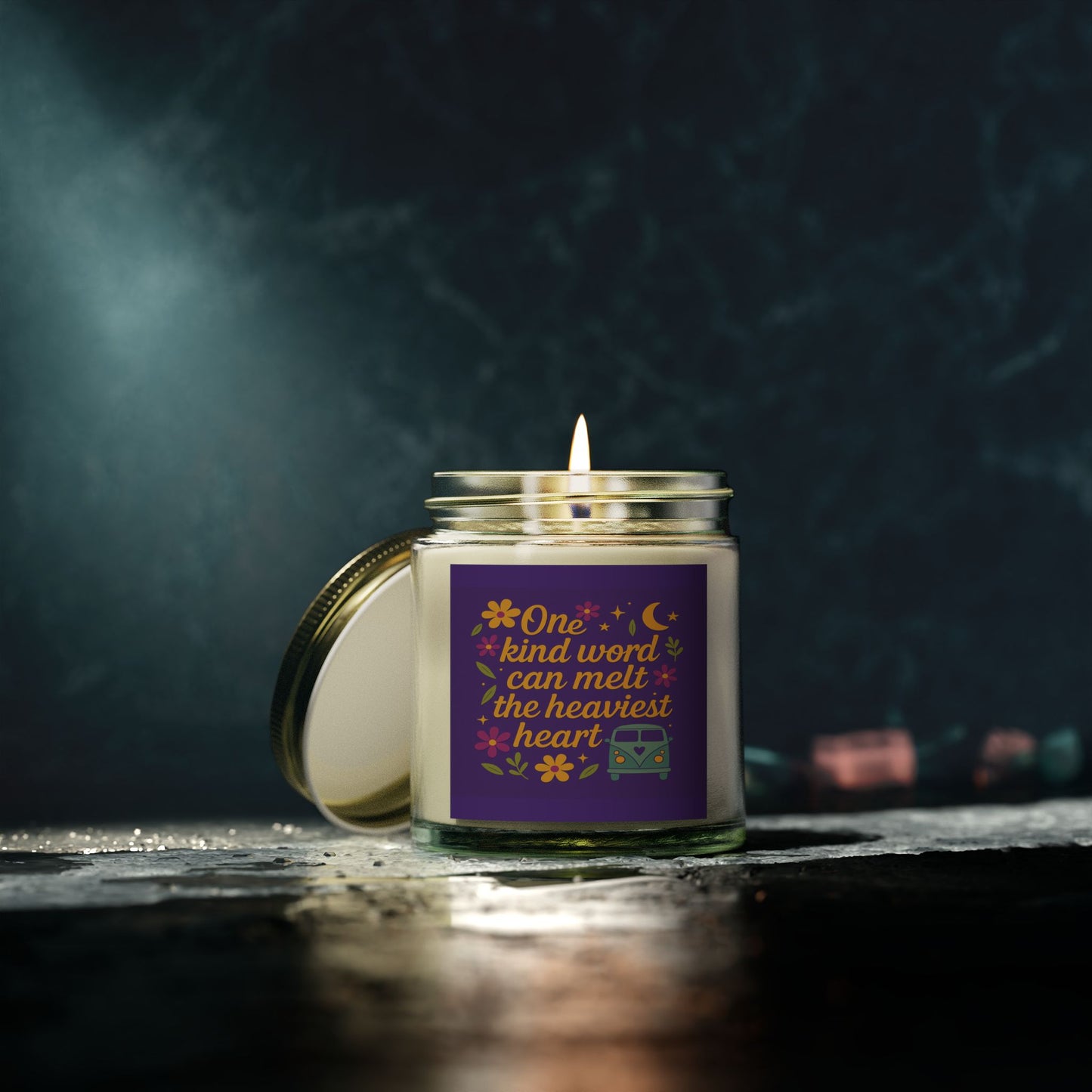 Cozy Inspirational Scented Candles, Aromatherapy Gift, Home Décor, Relaxation, Self-Care, Birthday, Friendship, Encouragement