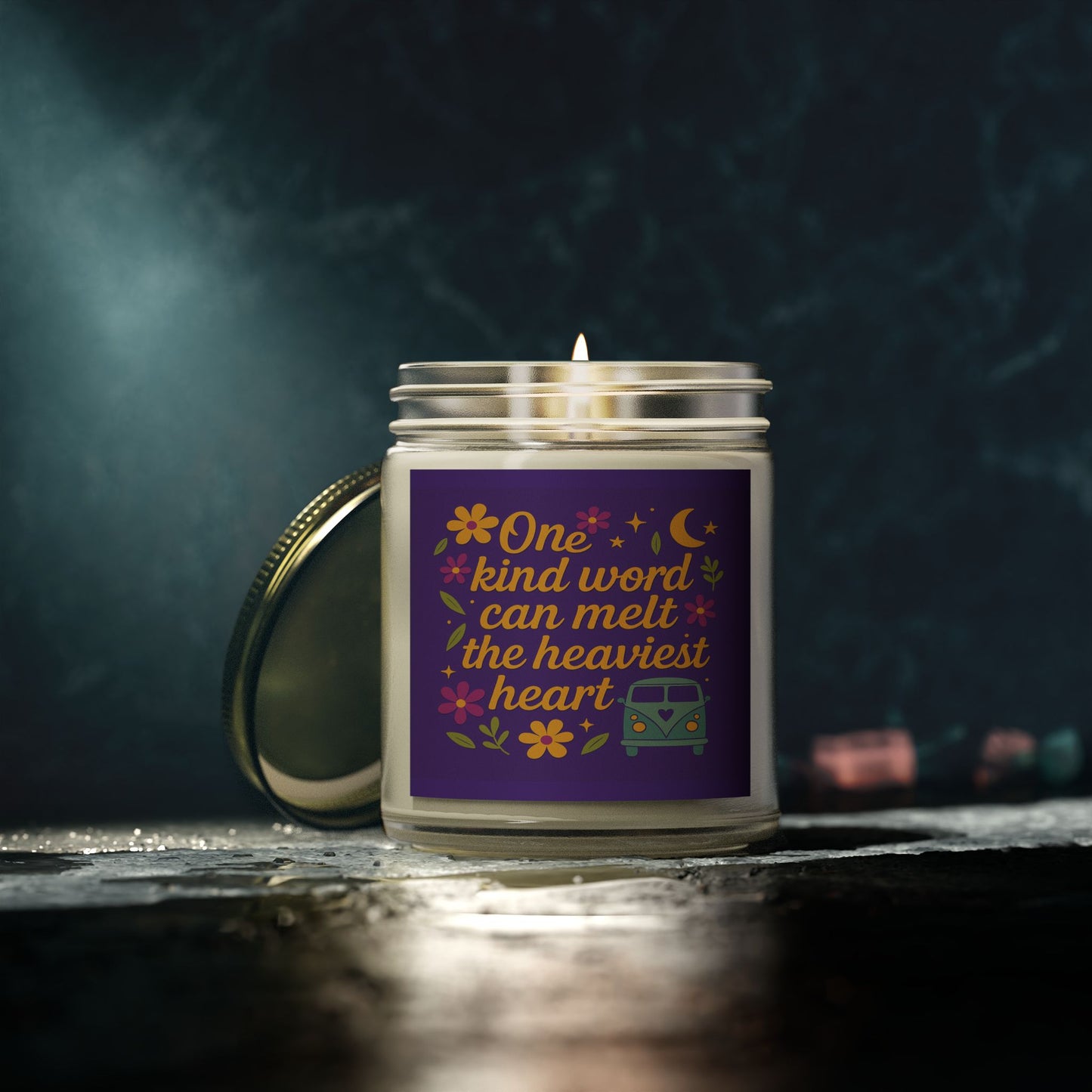Cozy Inspirational Scented Candles, Aromatherapy Gift, Home Décor, Relaxation, Self-Care, Birthday, Friendship, Encouragement