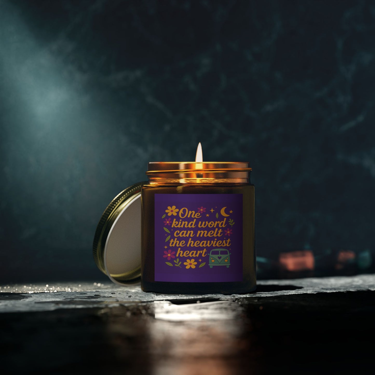 Cozy Inspirational Scented Candles, Aromatherapy Gift, Home Décor, Relaxation, Self-Care, Birthday, Friendship, Encouragement