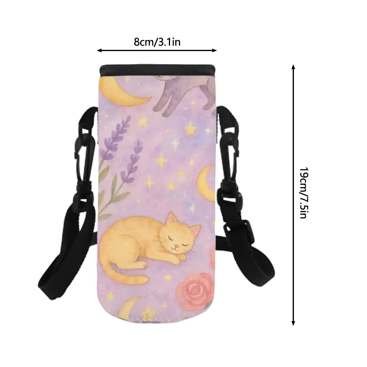 Lavender Dreams Small Water Bottle Sleeve