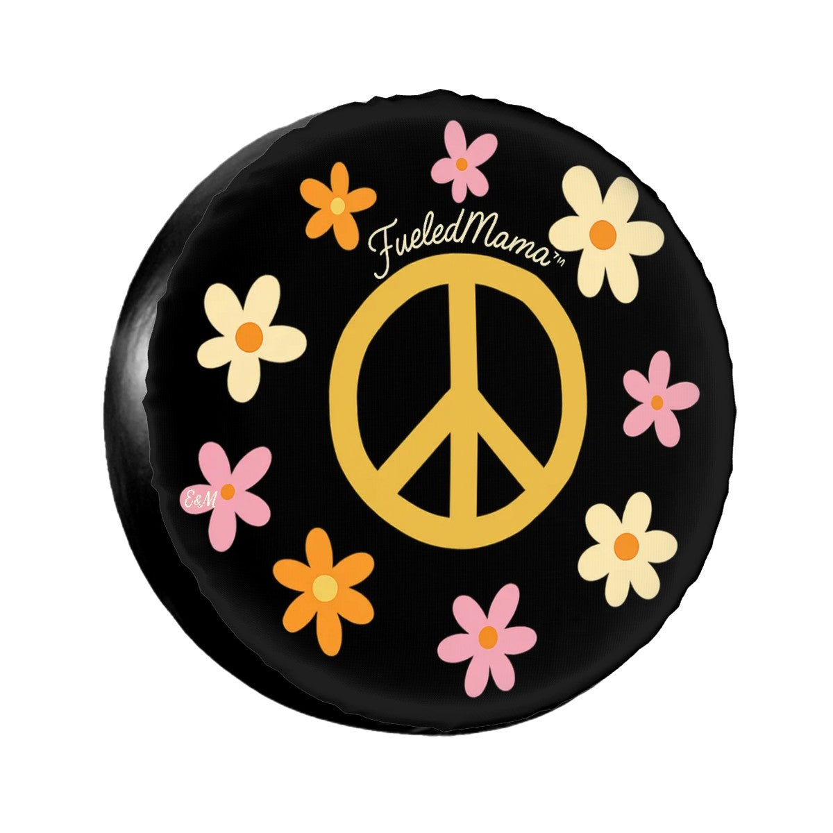 Peace and Petals Thickened Spare Tire Cover (Copy)
