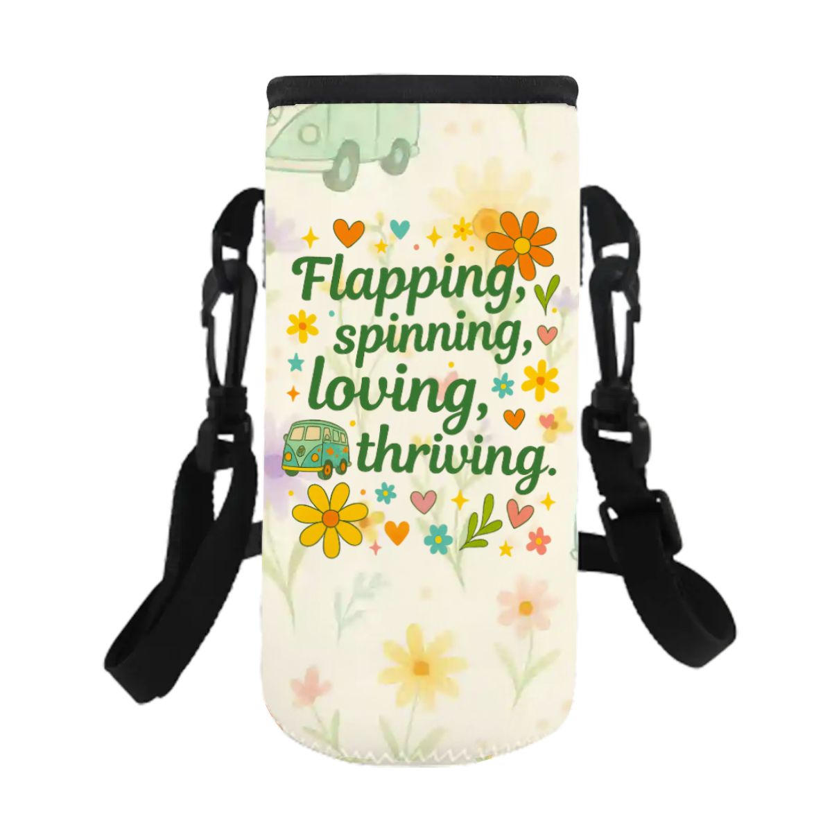 Thriving Small Water Bottle Sleeve