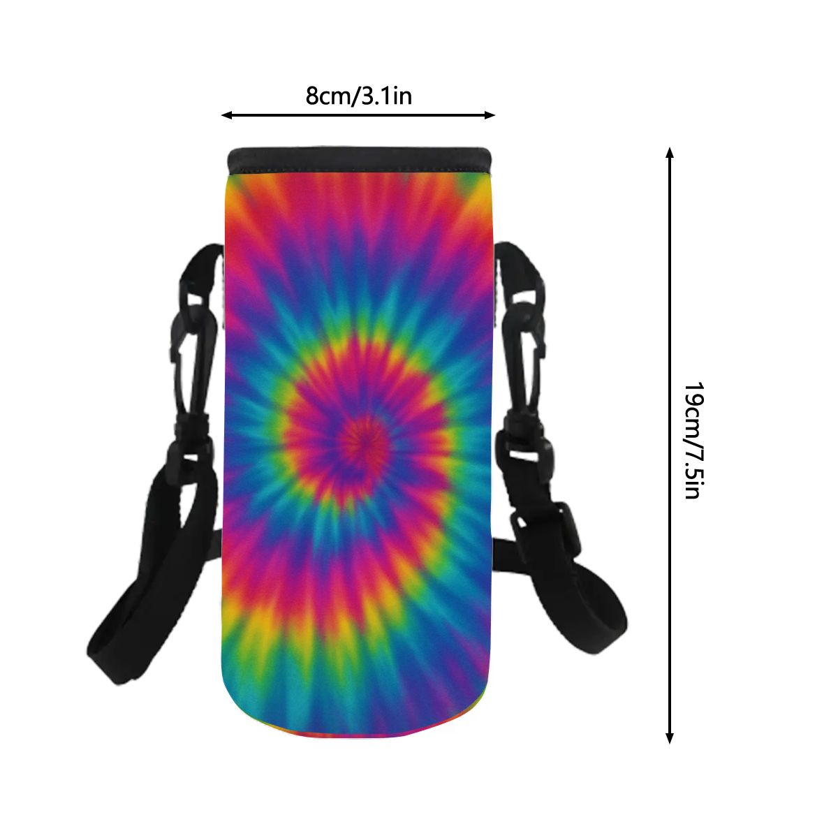 Tie Dye Small Water Bottle Sleeve