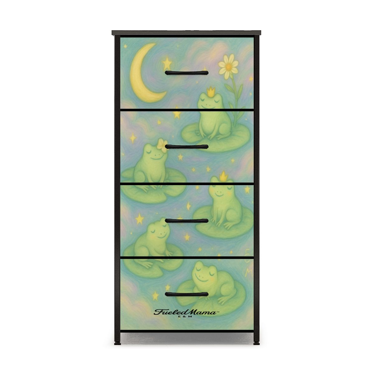Dreamy Frogs on Lily Pads 4-Drawer Dresser (Copy)