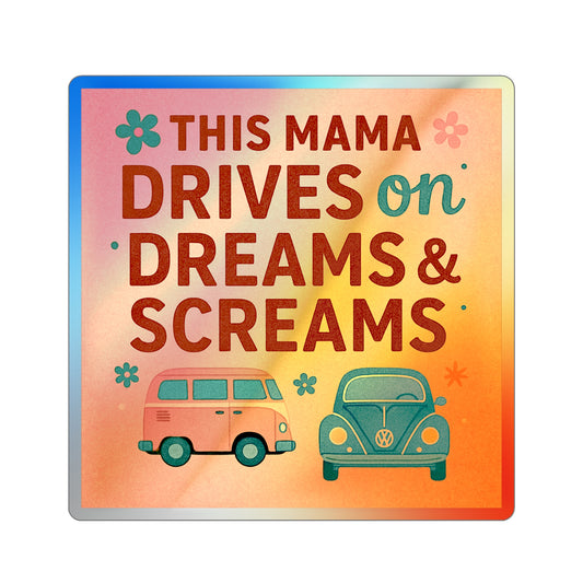 Holographic Die-cut Stickers, Fun Car Stickers, Trendy Kids Accessories, Colorful Planner Decor, Holiday Gift Stickers