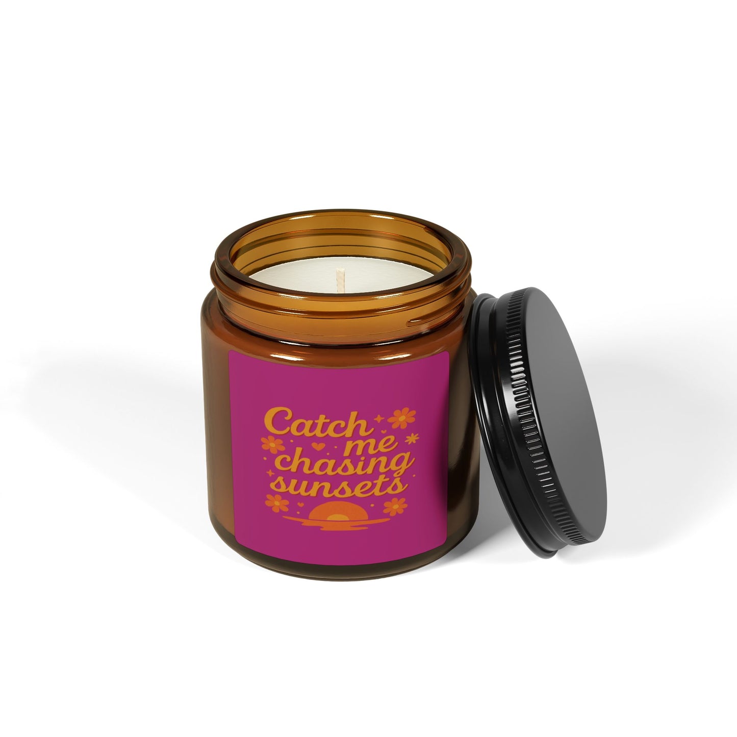 Catch Me Chasing Sunsets Scented Soy Candle