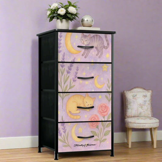 Lavender Moon Cats 4 drawer dresser (Copy)