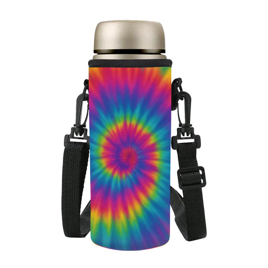 Tie Dye Small Water Bottle Sleeve