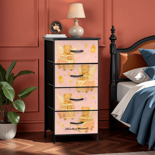 Winged Teddy Bears & Flying VW Buses 4-Drawer (Copy)