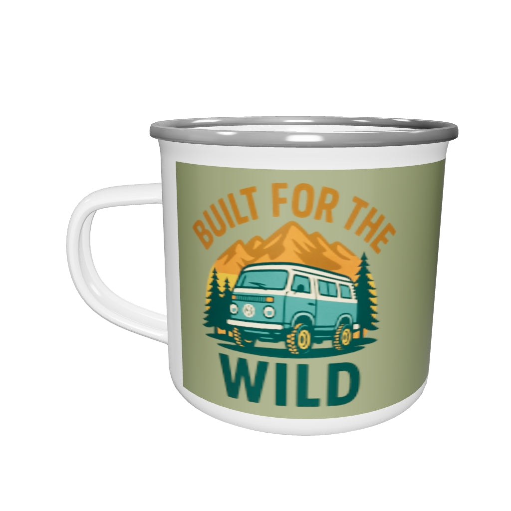 bilt for the wild in color Enamel Mug